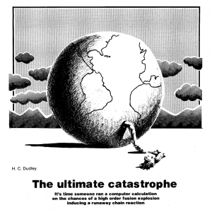 Ultimate Catastrophe